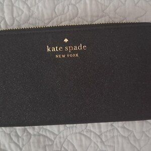 Kate Spade Large, Continental Tinsel Wallet - EUC